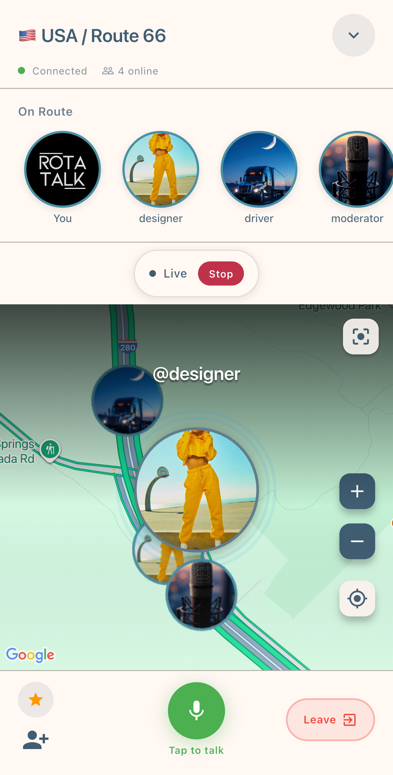 RotaTalk App Preview